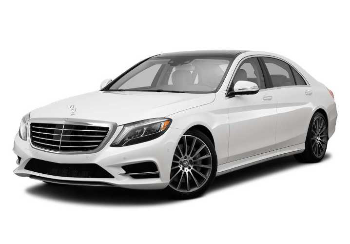 Mercedes-Benz S-Class 2025 luxury sedan offering VIP airport and city transfers across Jeddah, Makkah, Madinah, and Riyadh by Mashaer Fleet